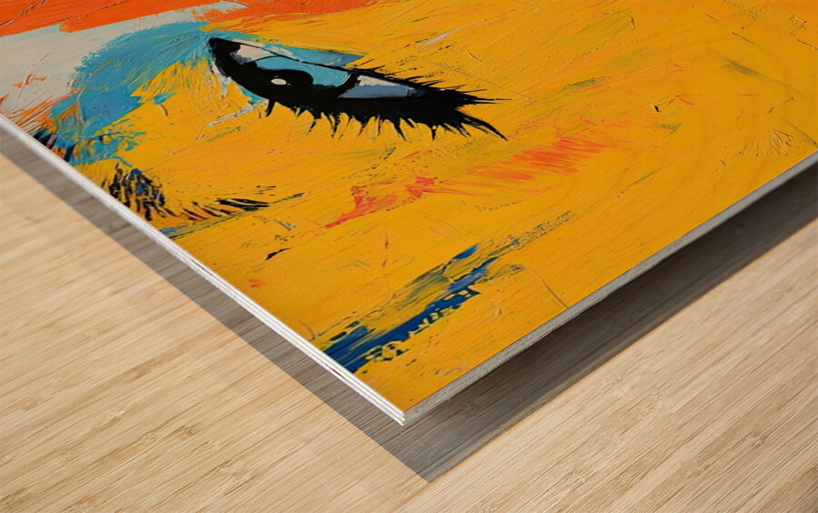 Chromatic Muse K82P3N 58 Wood print