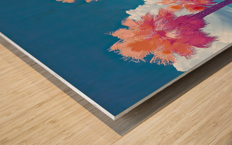 Chromatic Oasis NV92HJ 58 Wood print