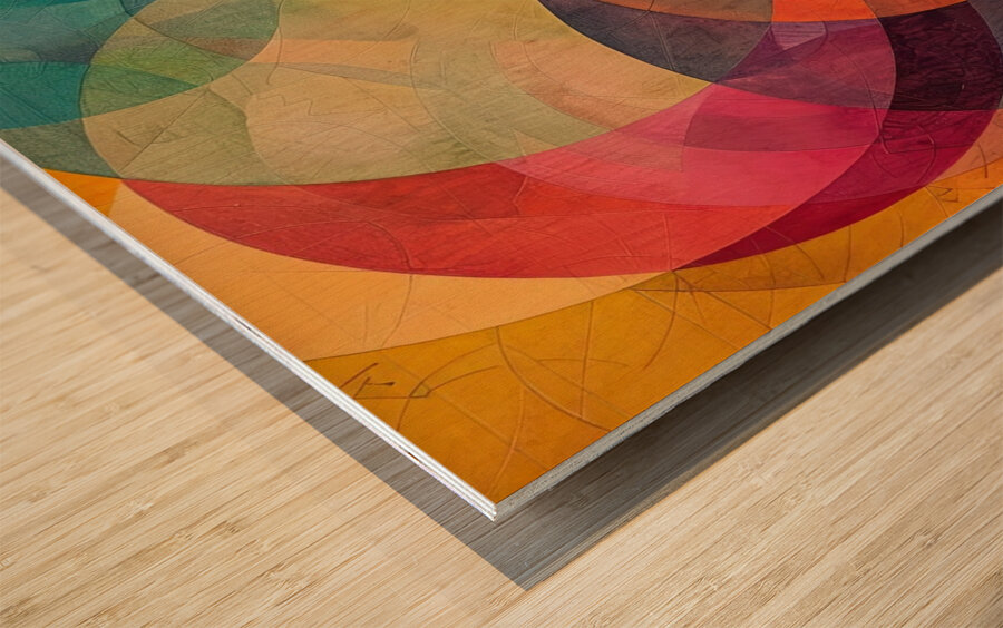 Chromatic Overture H92J5Z 57 Wood print