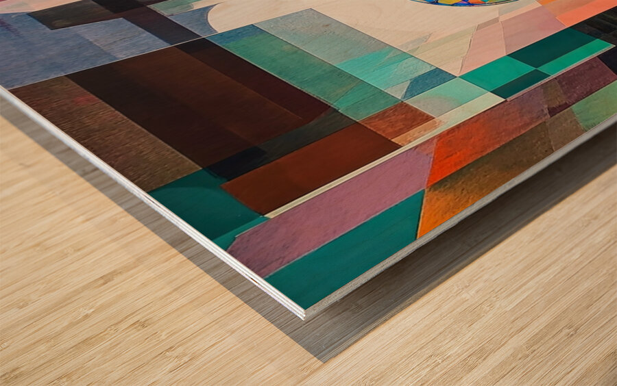 Chromatic Passage 78HNPZ 60 Wood print