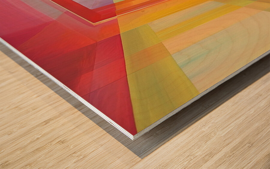 Chromatic Passage H39Z2N 55 Wood print