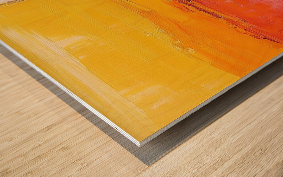 Chromatic Quartet Y92H7N 57 Wood print