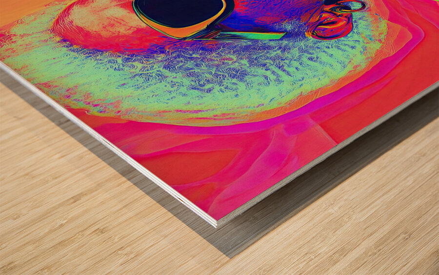 Chromatic Radiance 2P3H9N 60 Wood print