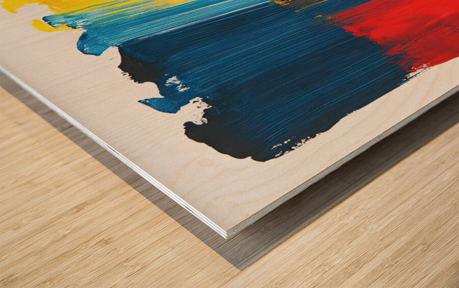 Chromatic Resonance Y59H2N 58 Wood print