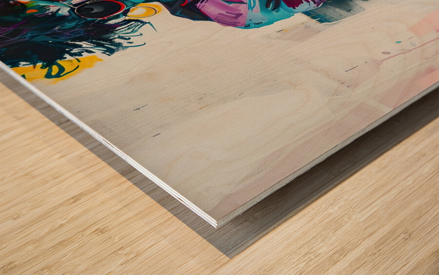 Chromatic Reverie P239VN 60 Wood print