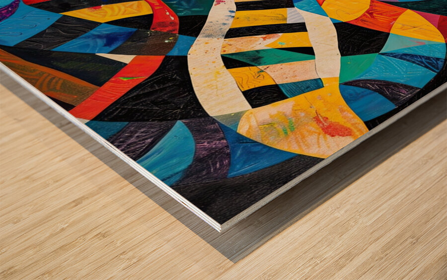 Chromatic Rhapsody 239CPZ 64 Wood print