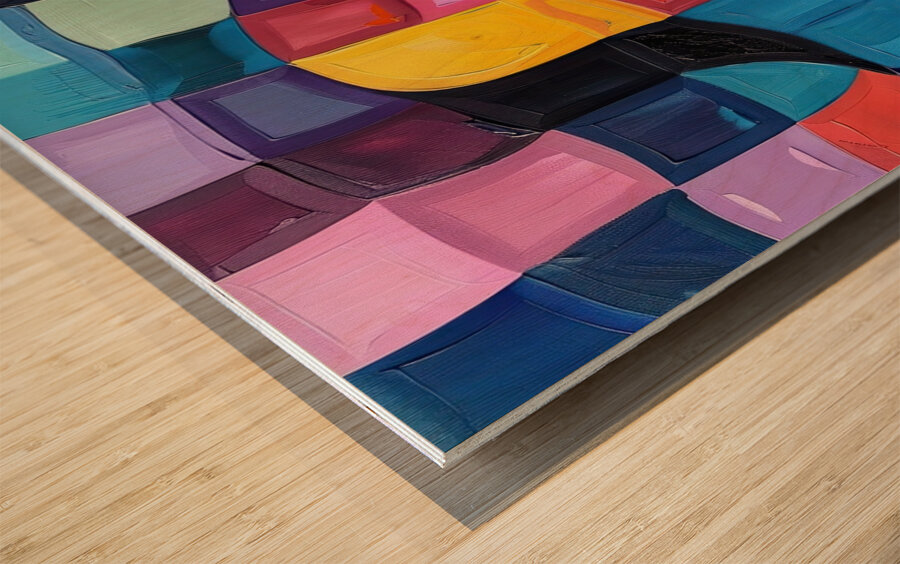 Chromatic Rhapsody 239CPZ 57 Wood print