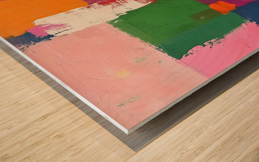 Chromatic Rhapsody 23HBNZ 60 Wood print