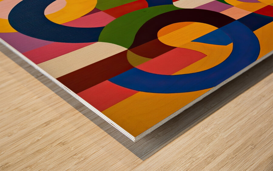 Chromatic Rhapsody 249BPZ 57 Wood print