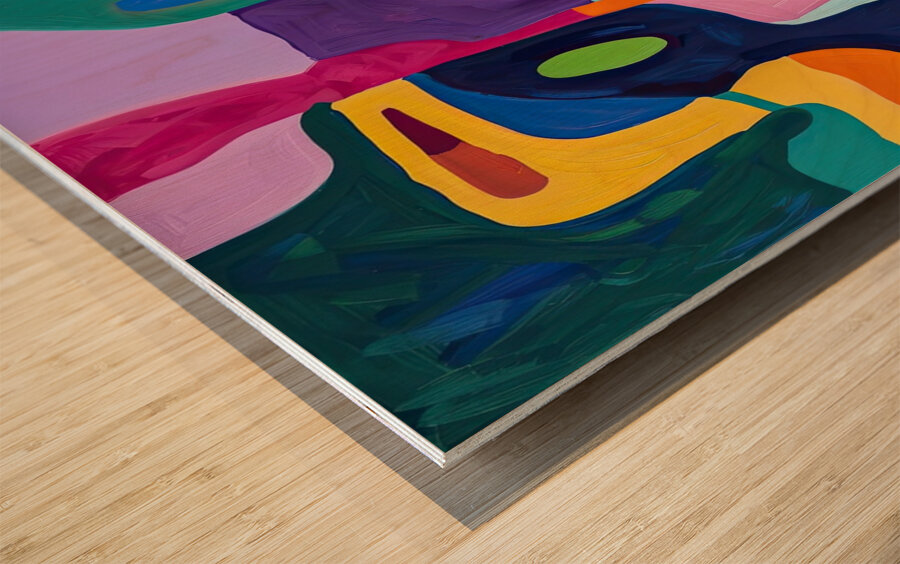 Chromatic Rhapsody 249CPZ 58 Wood print