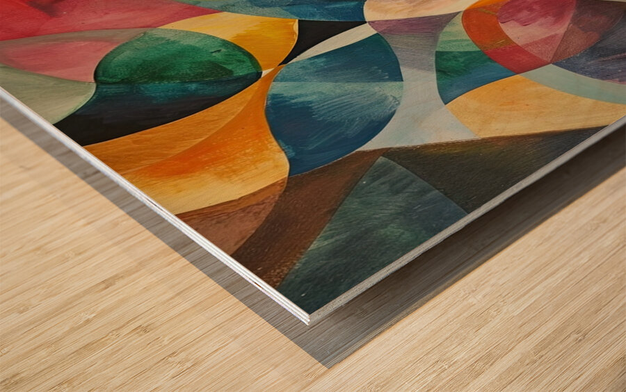 Chromatic Rhapsody 249HND 58 Wood print