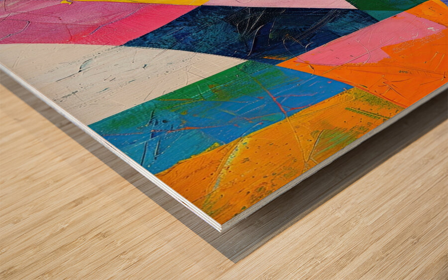 Chromatic Rhapsody 24H9N3 50 Wood print