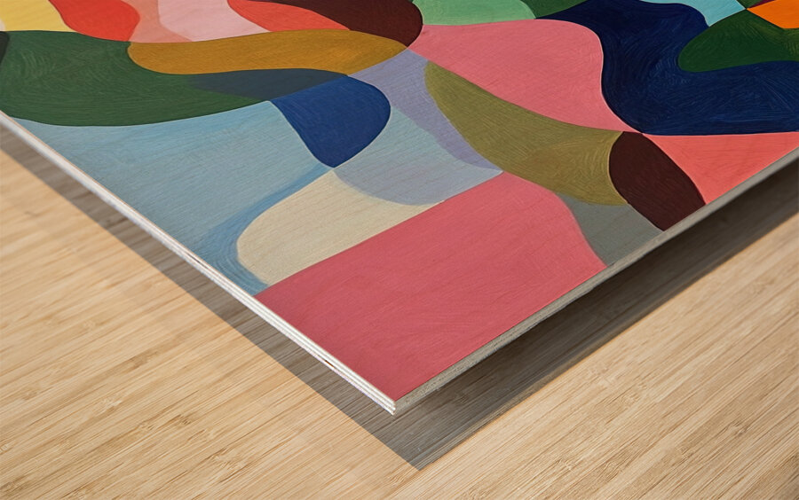 Chromatic Rhapsody 29H8N5 55 Wood print