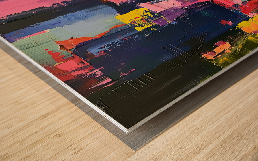 Chromatic Rhapsody 29HBCN 60 Wood print