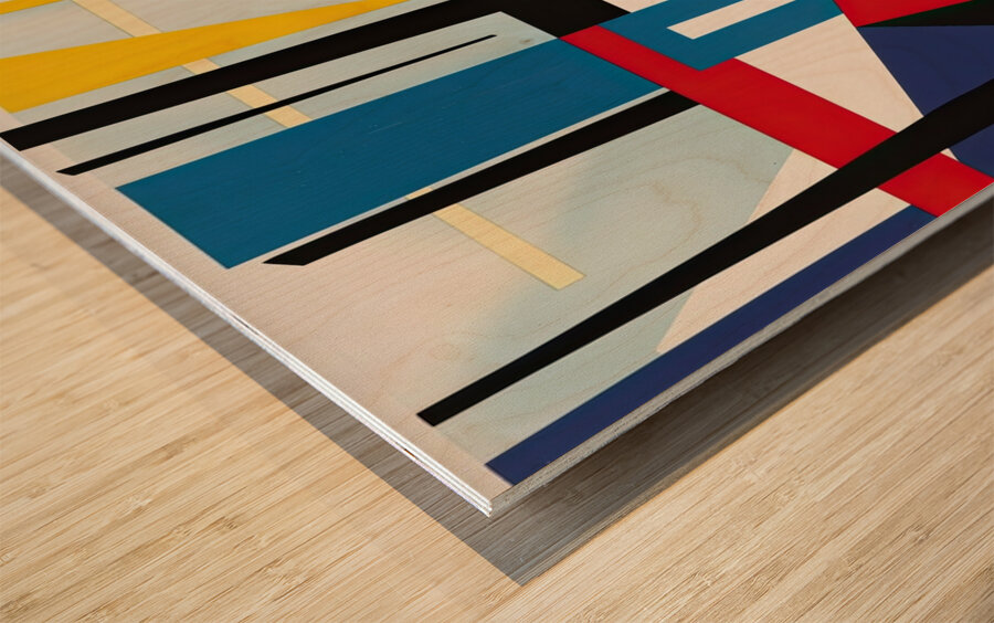 Chromatic Rhapsody 29HNZ8 52 Wood print