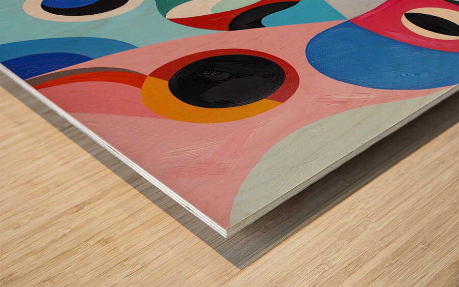 Chromatic Rhapsody 29HNZ 60 Wood print