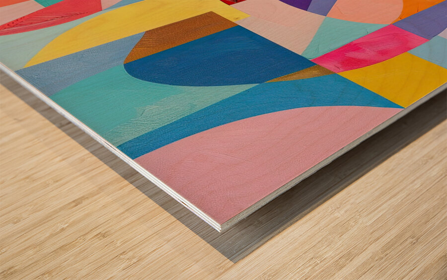 Chromatic Rhapsody 2D9HNP 55 Wood print