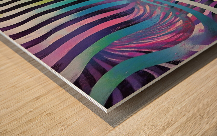 Chromatic Rhapsody 2H3N9Z 57 Wood print