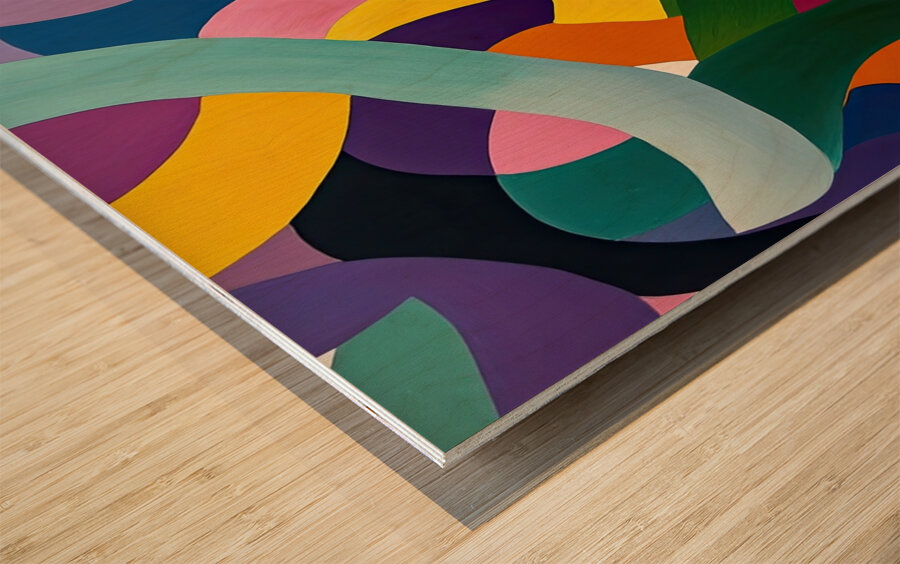 Chromatic Rhapsody 2GP3H9 60 Wood print