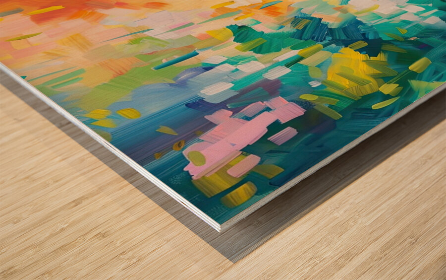 Chromatic Rhapsody 2J9HNP 57 Wood print