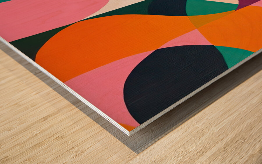 Chromatic Rhapsody 2JP3K4 58 Wood print