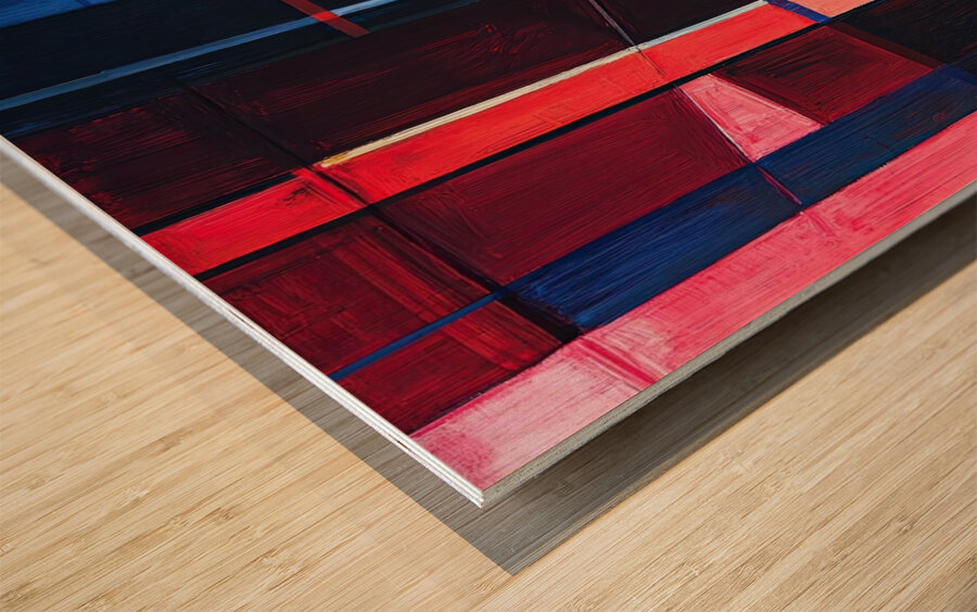 Chromatic Rhapsody 2N9P3H 59 Wood print