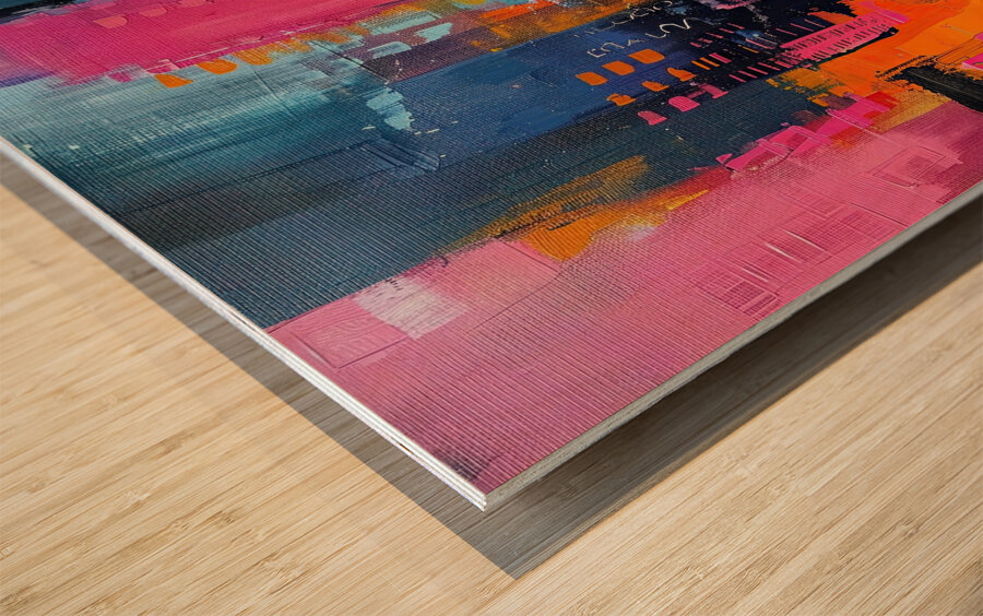 Chromatic Rhapsody 2P9H7D 58 Wood print