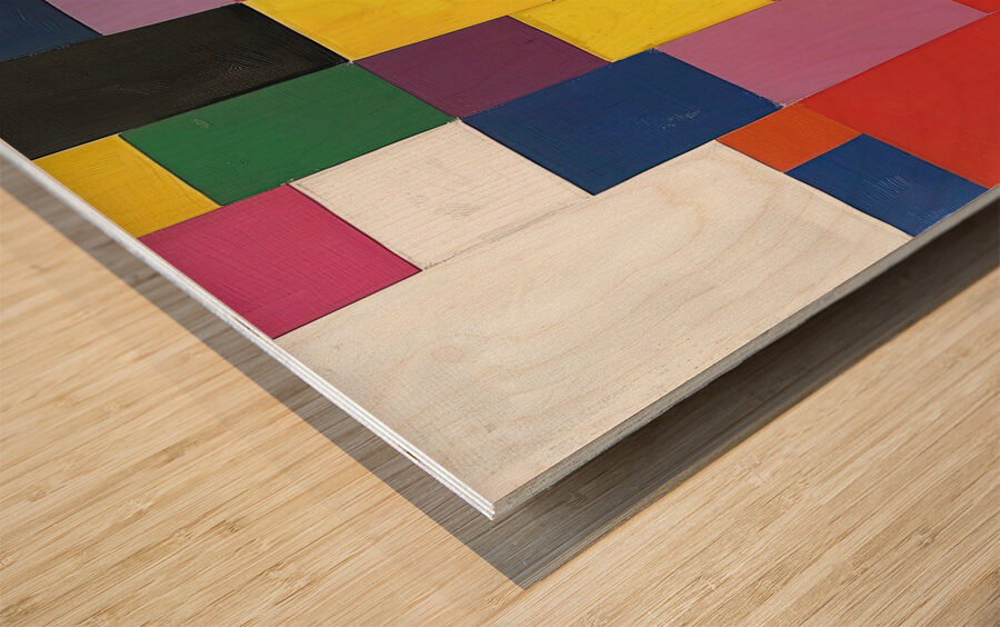 Chromatic Rhapsody 42H9N 48 Wood print