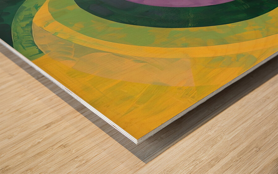 Chromatic Rhapsody 42HKJ 53 Wood print