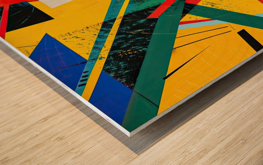 Chromatic Rhapsody 4892Z 57 Wood print