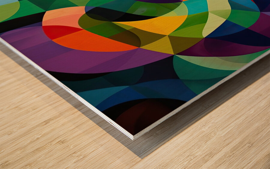 Chromatic Rhapsody 48H9Z2 57 Wood print