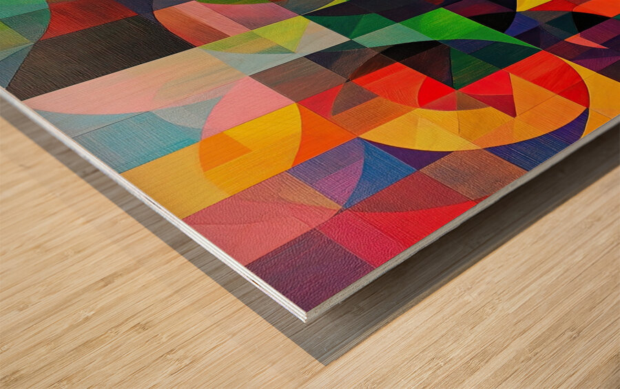 Chromatic Rhapsody 4J9N2P 58 Wood print