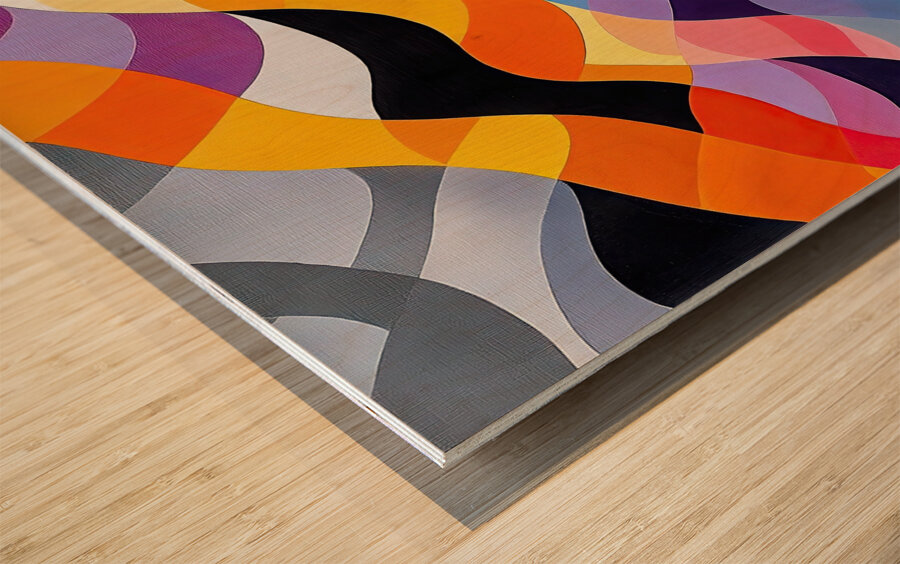 Chromatic Rhapsody 5H2N9Z 58 Wood print