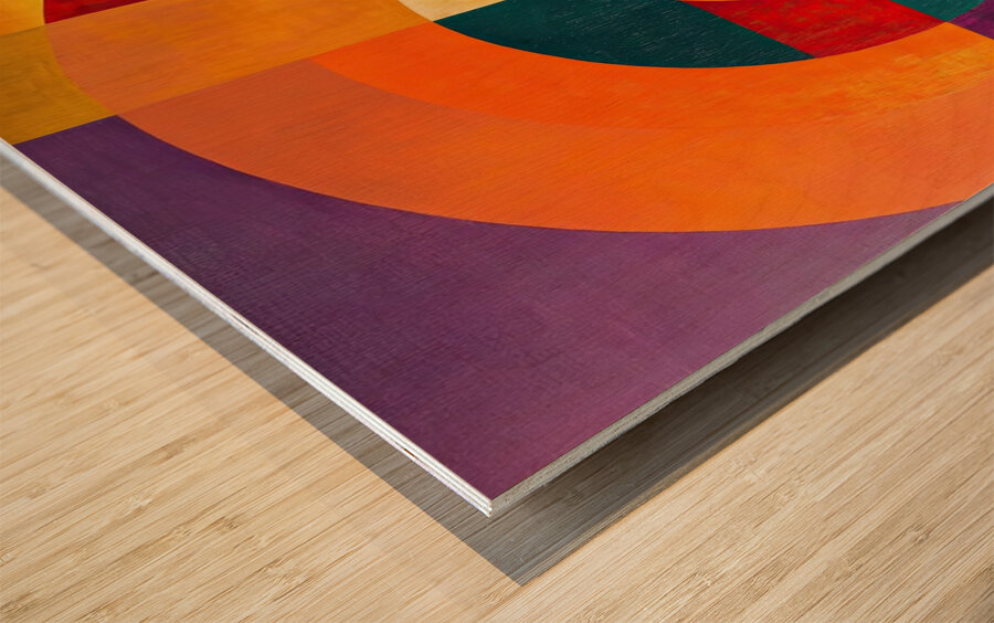 Chromatic Rhapsody 79HBN2 55 Wood print