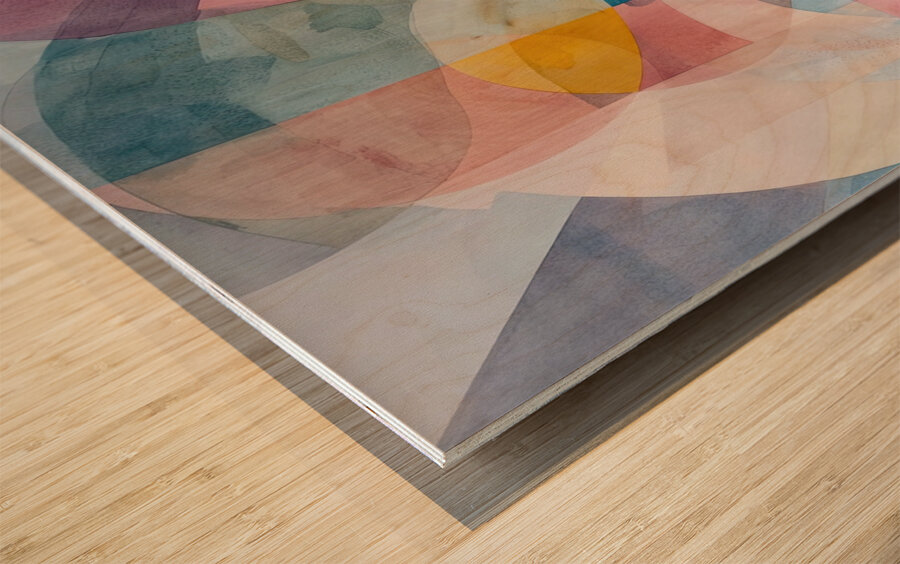 Chromatic Rhapsody 7D8N9P 51 Wood print