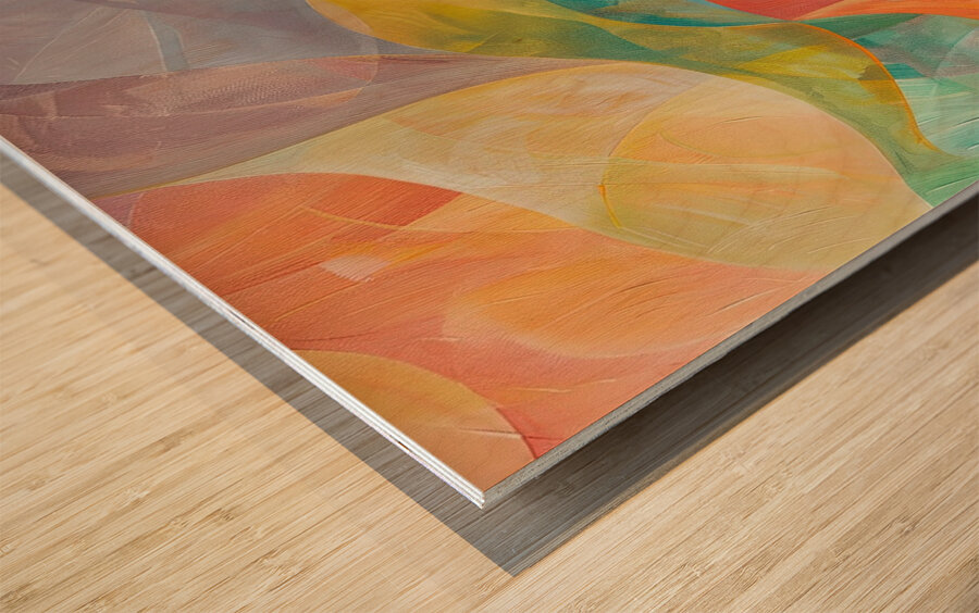 Chromatic Rhapsody 7G5H9N 57 Wood print