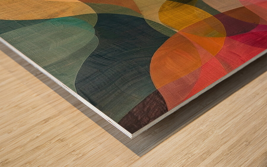 Chromatic Rhapsody 7P3H2N 56 Wood print