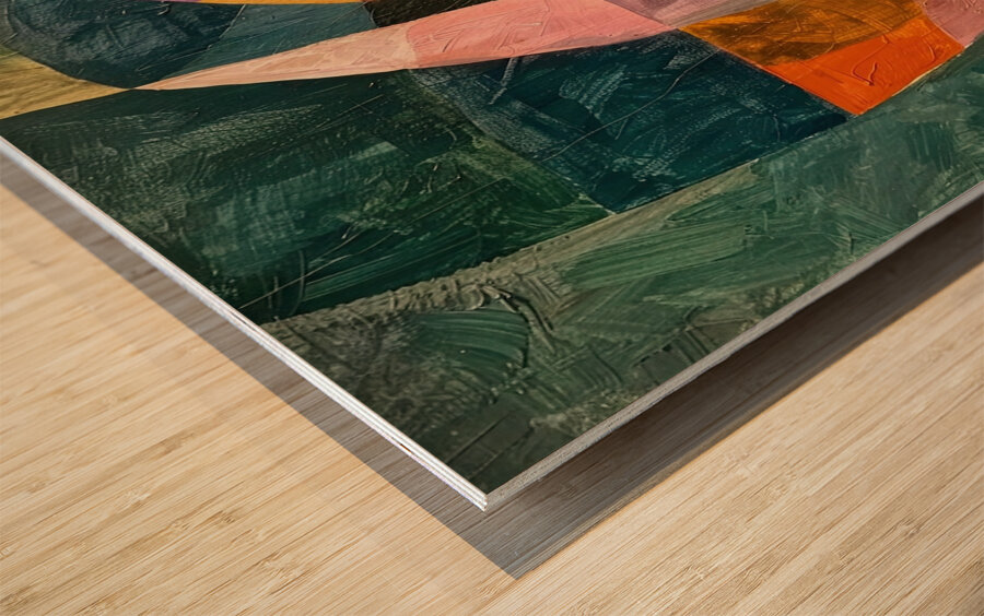 Chromatic Rhapsody H39Z7J 57 Wood print