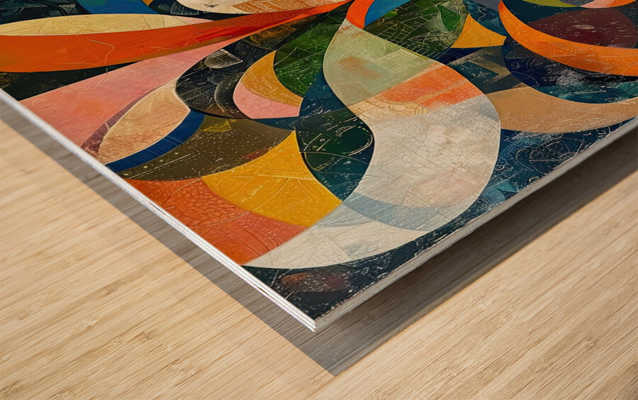 Chromatic Rhapsody H92N3Z 60 Wood print