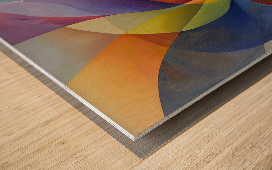 Chromatic Rhapsody J92HNP 60 Wood print