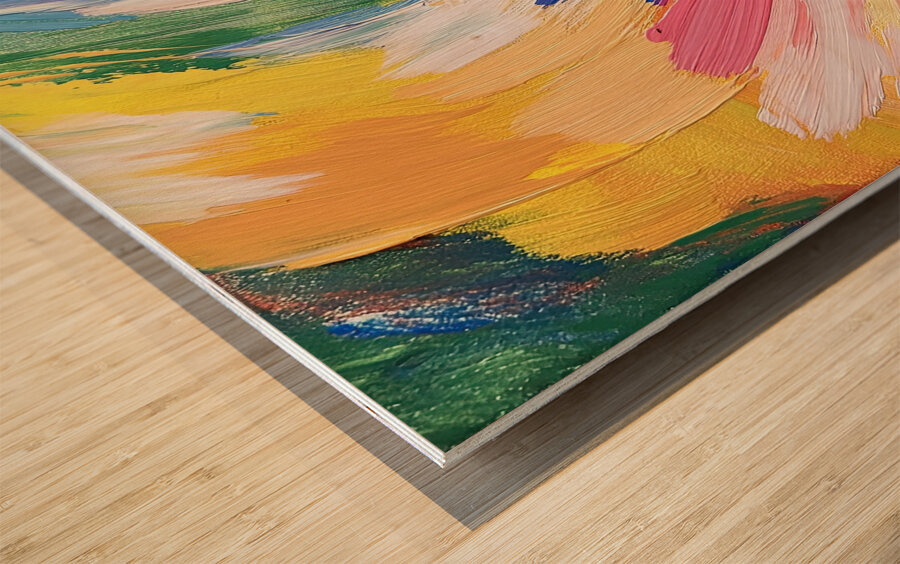 Chromatic Rhapsody JH293N 48 Wood print