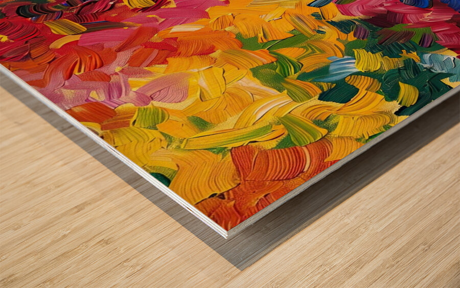 Chromatic Rhapsody JH9N3Z 54 Wood print