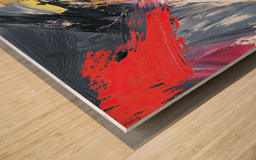 Chromatic Rhapsody JH94N2 60 Wood print