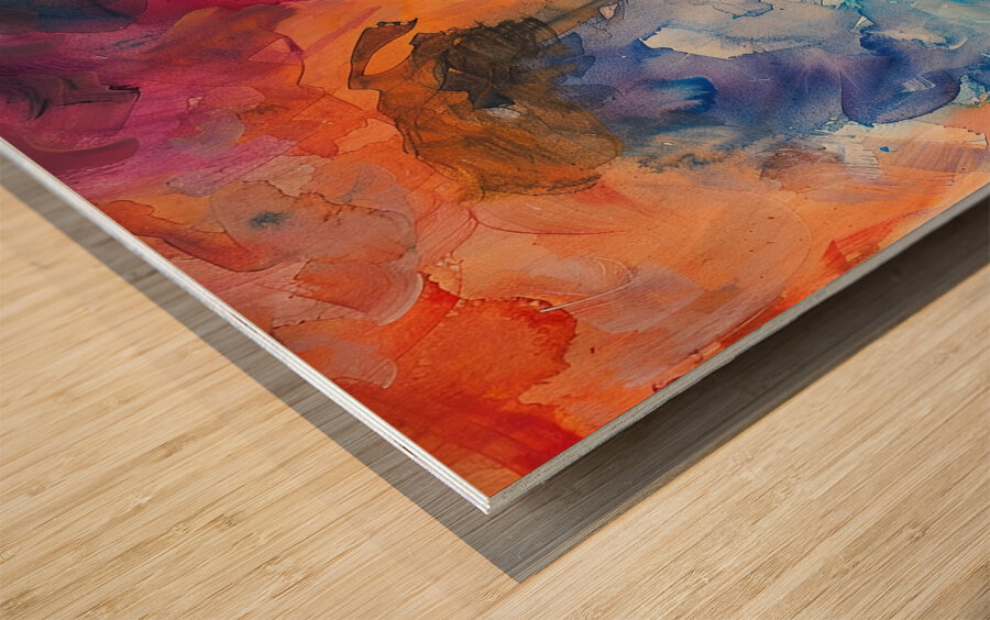 Chromatic Rhapsody JH9N2P 48 Wood print