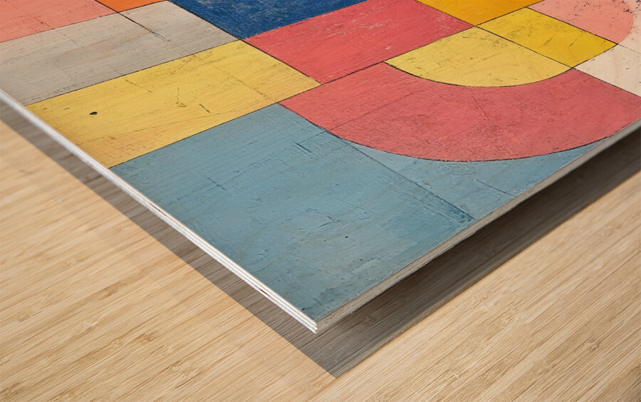 Chromatic Rhapsody K29HJZ 58 Wood print