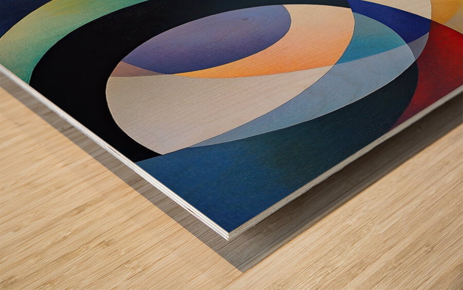 Chromatic Rhapsody K429HG 63 Wood print