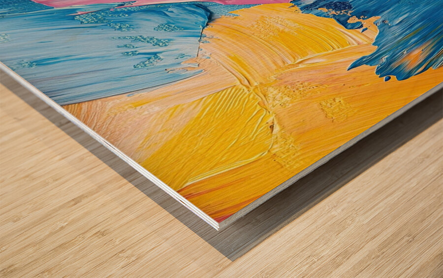 Chromatic Rhapsody K492D 58 Wood print