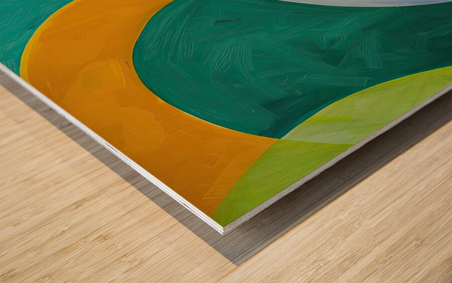 Chromatic Rhapsody K492B 57 Wood print