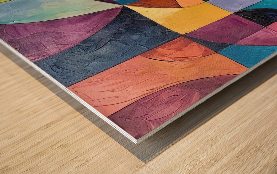 Chromatic Rhapsody K829PN 57 Wood print