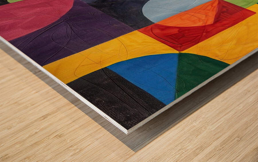 Chromatic Rhapsody K829NP 60 Wood print